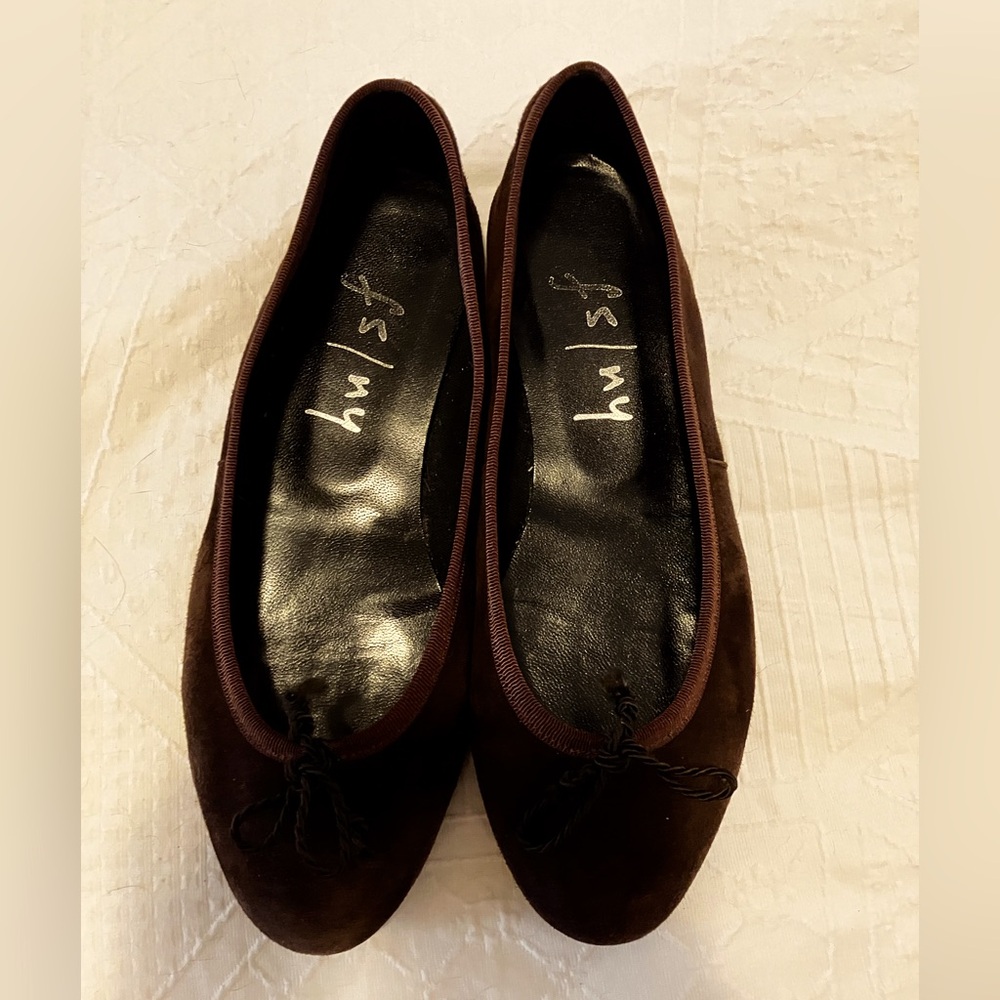 Ballet flats from French Sole size 7/37 true to size